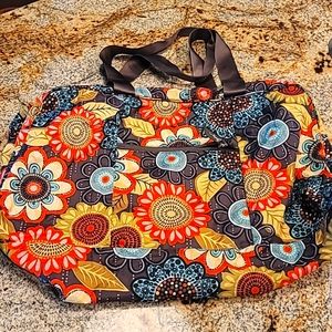 Vera Bradley duffle travel bag
